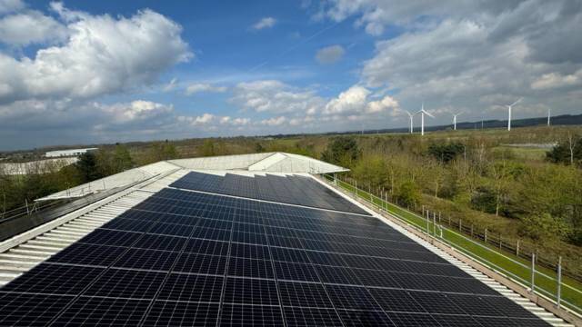 solar panel at school in north lincolnshire