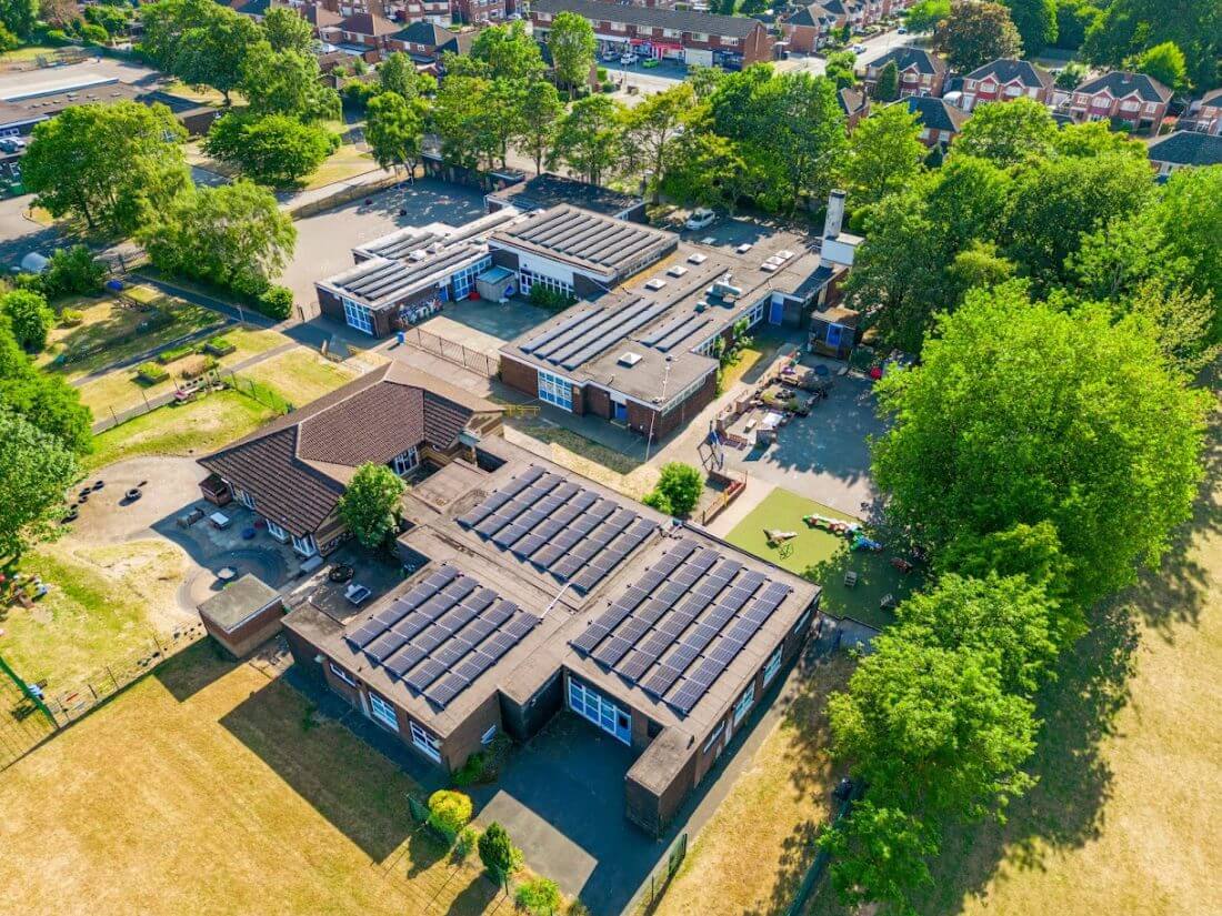 Berkeley primary solar panels