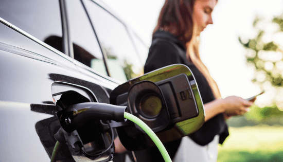 Loan charging second hand electric vehicle